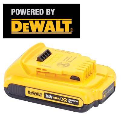 DeWALT 18V max lithium-ion battery